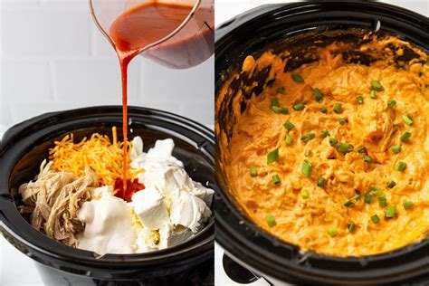 Slow Cooker Buffalo Chicken Dip The Cooking Jar