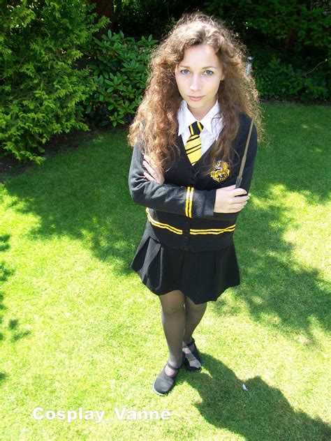 Cosplay Vanne Hufflepuff Students Student Photo Hufflepuff Outfit