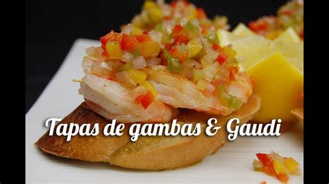 Ajouter un peu de sucre et arroser généreusement d'huile d'olive. Recette tapas de Gambas & Gaudi - YouTube