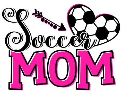 Soccer Mom Pink Transfer Print