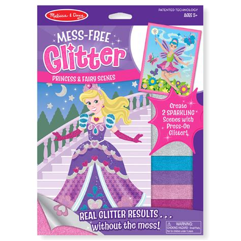 Набор для детского творчества Принцесса и феи Mess Free Glitter