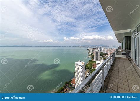 Penthouse And Condominium Sea View Stock Image Image Of Malaysia