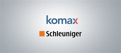 The Schleuniger Group Is Now Part Of The Komax Group Cablespeed