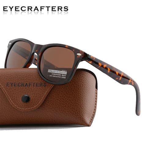 Tortoise Retro Sunglasses Eyewear Fashion Eyecrafters Vintage Mens Womens Polarized Sunglasses