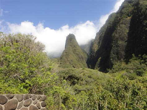 Iao Needle Maui Hawaii Needle Mountains Natural Landmarks Nature