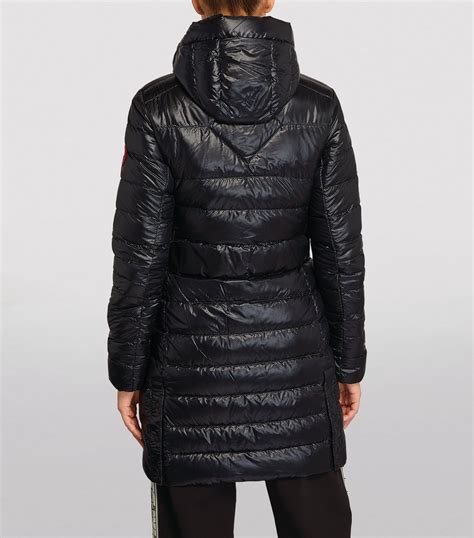 canada goose black hooded cypress jacket harrods uk