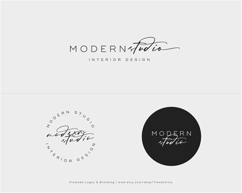 Premade Logo Design Simple Logo Text Logo Watermark Logo Modern