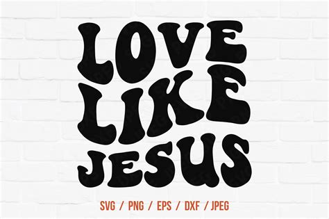 Love Like Jesus Svg Graphic By Vitaminsvg · Creative Fabrica