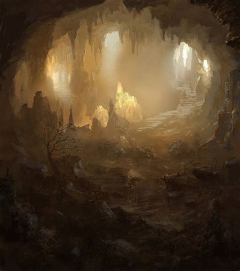 Пещера фэнтези арт фото — Каталог Фото