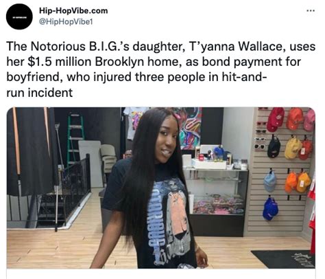 Biggie Smalls Daughter Tyanna Wallace Posts Boyfriends 1 Million