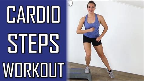 10 Minute Cardio Steps Workout No Repeating Challenging Beginners