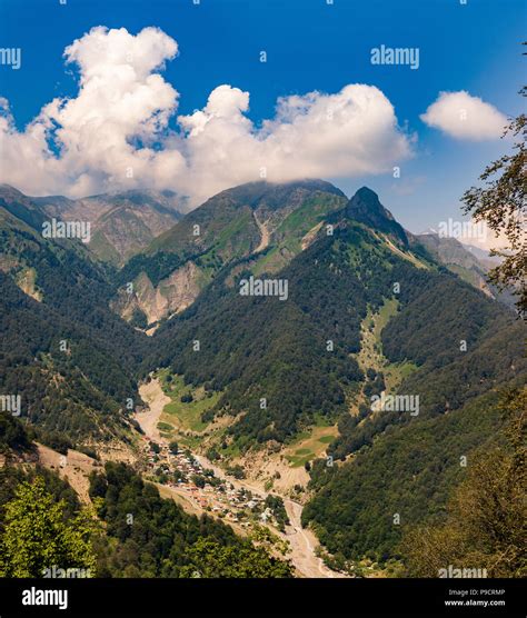 Azerbaijan Nature Forest Stock Photo Alamy