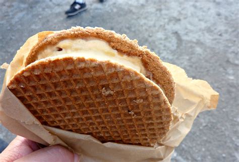 Stroopwafel Ice Cream Sandwich From The Good Batch Wundoroo Flickr