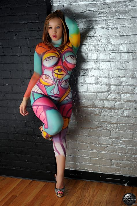 Vicious Styles Crew Visions Of Grandeur Bodypaint Shoot With Model Mia Heights Photography By