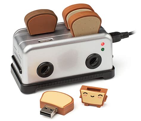 Smoko Toaster Usb Hub Toast Flash Drives
