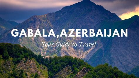 Gabala 🇦🇿 Azerbaijan Tufandag Lavander Field Youtube