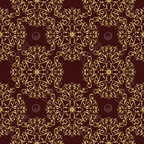 Victorian Ornaments Vector Hd Images Luxury Background With Gold Color