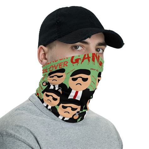 Gang Greed Bandana Face Mask 12 In 1 Multi Functional Etsy