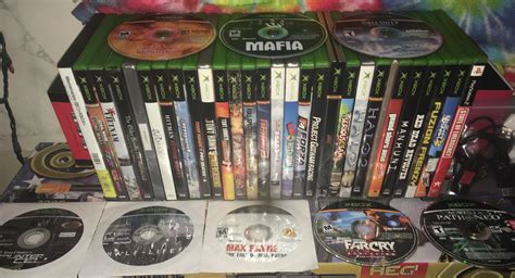 My Current Xbox Game Collection Originalxbox