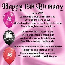 Do you know what's sweet? Sweet 16 Quotes for Niece | Personalised | 16th birthday ...