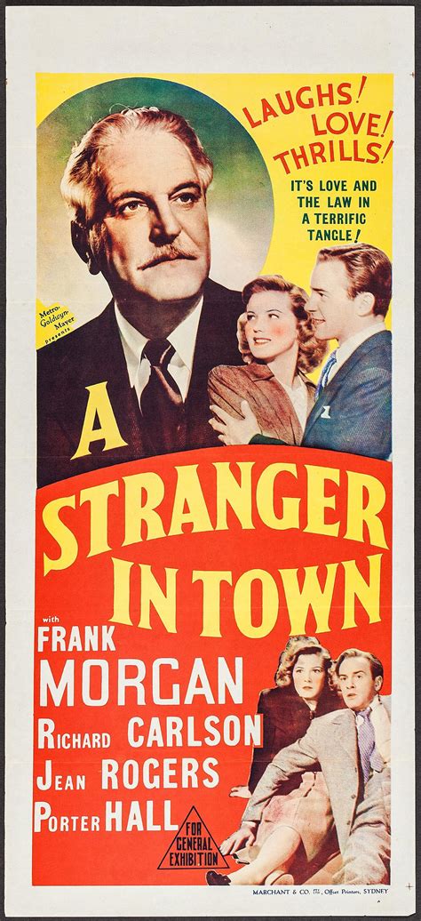 A Stranger In Town 1943