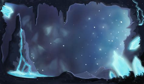 Crystal Cave Concept By Cakeartist On Deviantart Crystal Cave Crystals Environment Concept Art