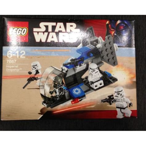 Lego Star Wars 7667 ~ Imperial Dropship Battle Pack Shopee Malaysia
