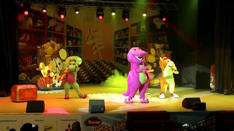 Barney Lets Go Live On Stage Muscat Youtube