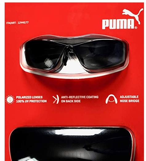 Puma Sunglasses Polarized Men S Anti Reflective With Case Homegymbodybuilding