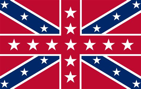 Flag Of The Union Of The Army Of Northern Virginia And The First Corps