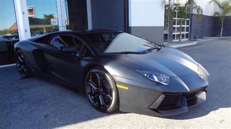 Matte Black Lamborghini Aventador Sold Was It Kanyes