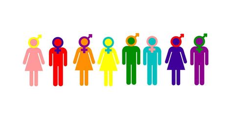 Non Binary Symbol Pride Flags The Female Gender