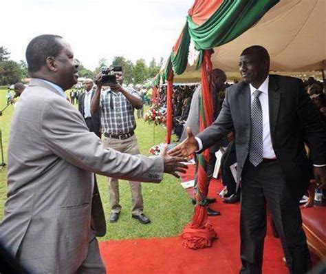 Ruto Speaks On Working With Raila Ahead Of 2022