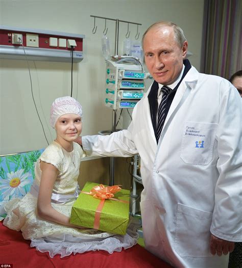 Vladimir Putin Makes Overwhelmed Children Cry On Visit To Hospital In