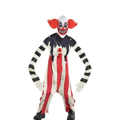 Kids Creepy Long Armed Clown Illusion Costume Party City
