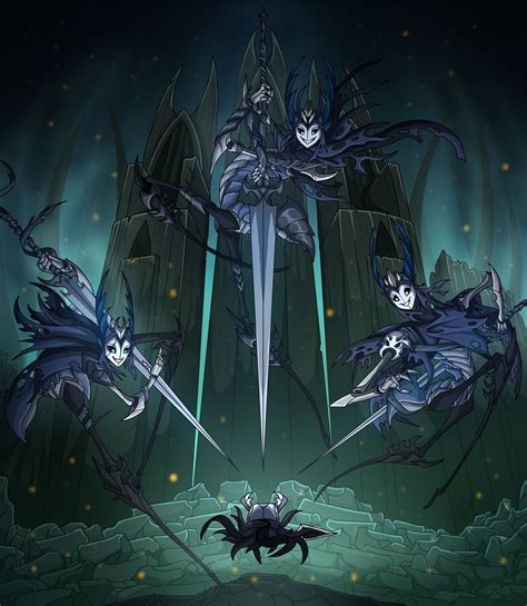 Hollow Knight Mantis Lords By Timelordjikan On Deviantart Knight