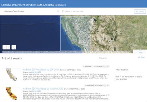 Cal health find provides health care consumers and providers with information about licensed and certified facilities throughout california. Public Health Department Opens Data to the People | ArcNews