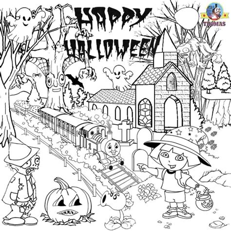 Halloween Coloring Pages For Older Kids At Free