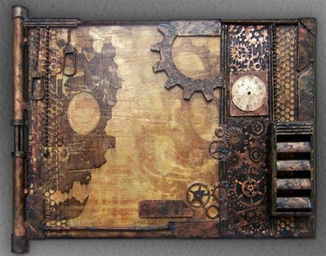 Topic Steampunk Wall Art Panels