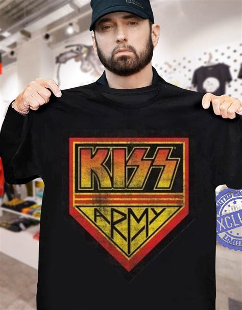 The Kiss Army Official Fan Rock Band Kiss Shirt Kutee Boutique