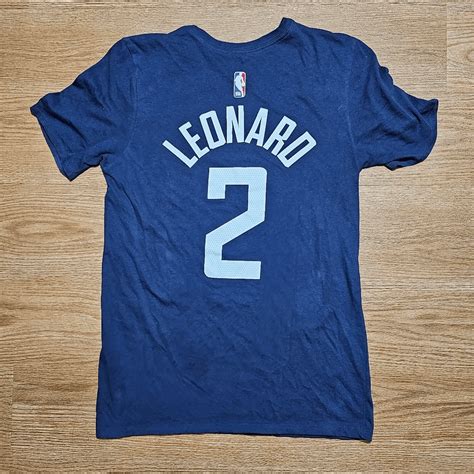 Nike Los Angeles Clippers Kawhi Leonard Jersey T Shirt City Edition