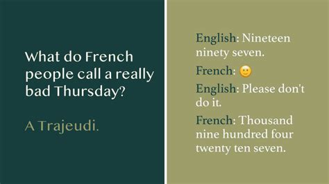 27 French Jokes And Puns Only Those Who Know A Little French Can