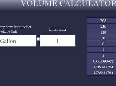 It is really fun, entertaining and interesting. Liquid Volume Calculator