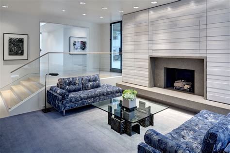 Contemporary Living Room In Dallas Tx By Emily Summers Studio