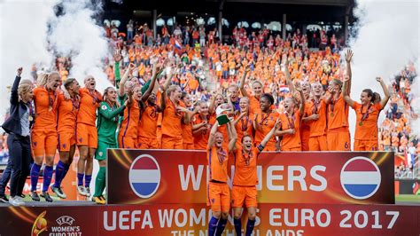 Augustus 2017 Oranjeleeuwinnen Europees Kampioen Onsoranje