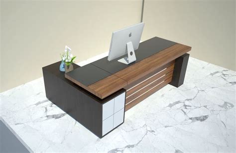 Modern Office Desk 3d Model Cgtrader