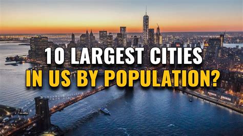 Top 10 Largest Cities In The United States By Population 2023 Youtube