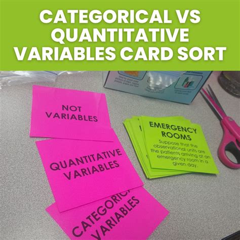 Categorical Vs Quantitative Variables Math Love