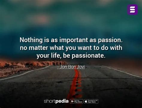 Motivational Quotes Nothing Is As Important As Passion No Matter
