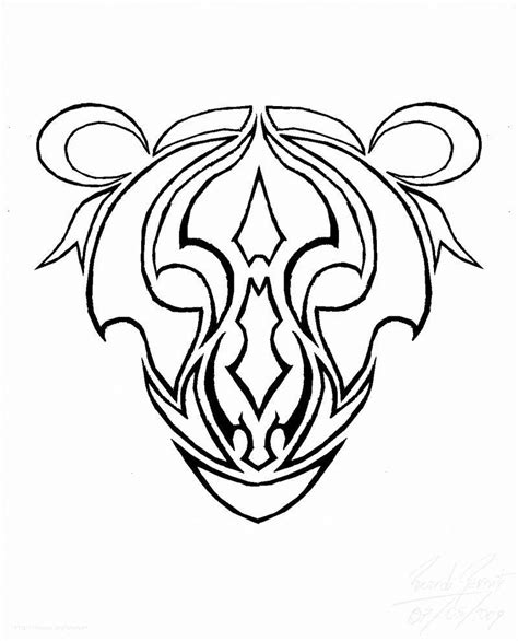 Tribal Tyger By Songue On Deviantart